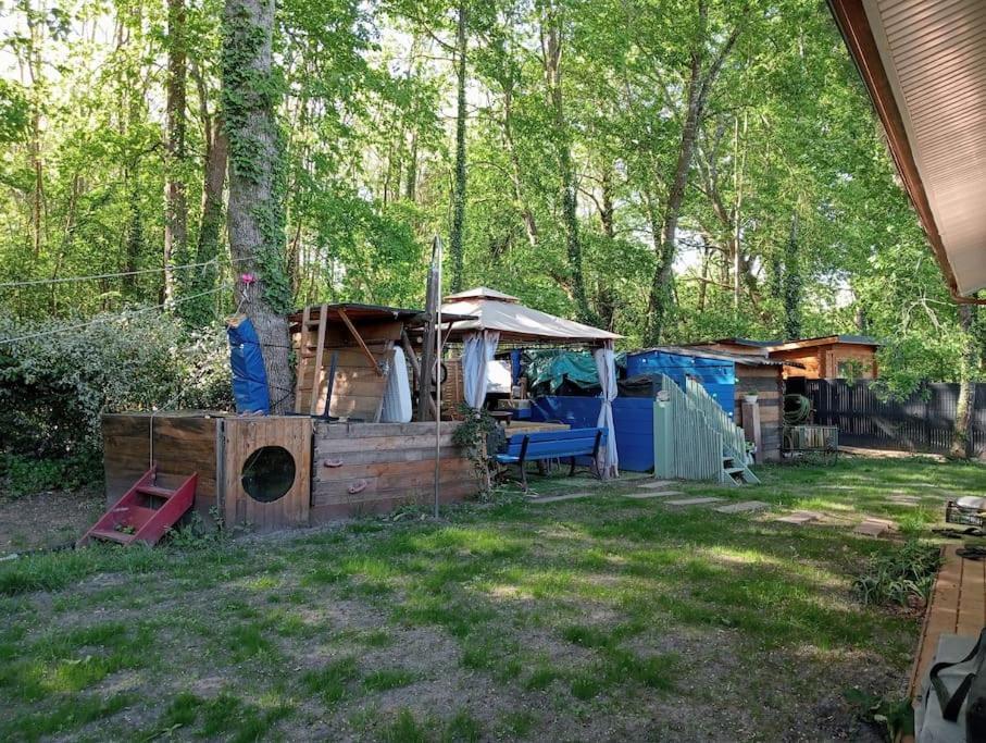 Maison 70M2 Calme Vue Sur Foret Salles  Exteriér fotografie
